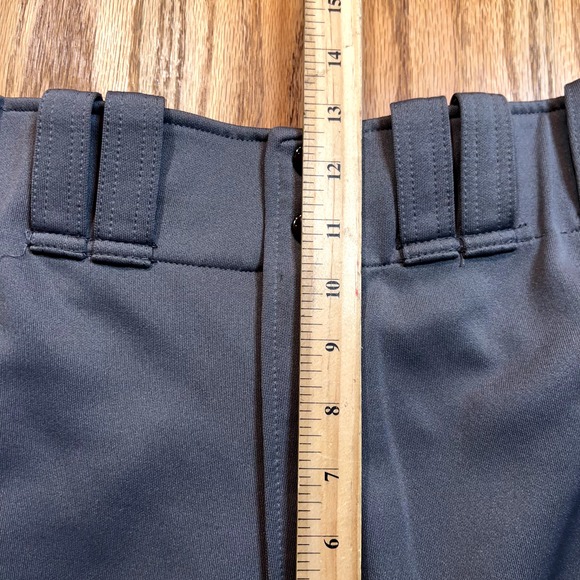 Mizuno Performance Men's Large Gray‎ Baseball Pants 32X 30 Stretch Waist - Picture 11 of 12